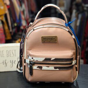 Wrangler Mini Backpack w/ Coin Pouch (Pink)
